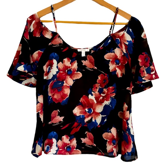 Leith Open Shoulder Top Size Small - Picture 2 of 5